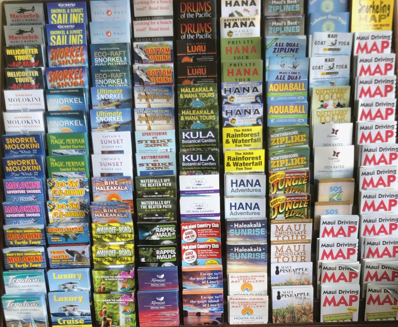 Maui Circulation printing press - printing brochures